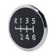 thumbnail image 2 of Gear Knob Emblem,6 Speed Gear Shift Gear Knob Badge Cap Car Parts Enhanced Features, 2 of 8