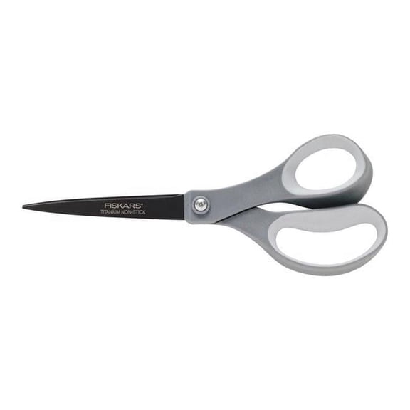 Fiskars Non-Stick Titanium Soft Grip Scissors