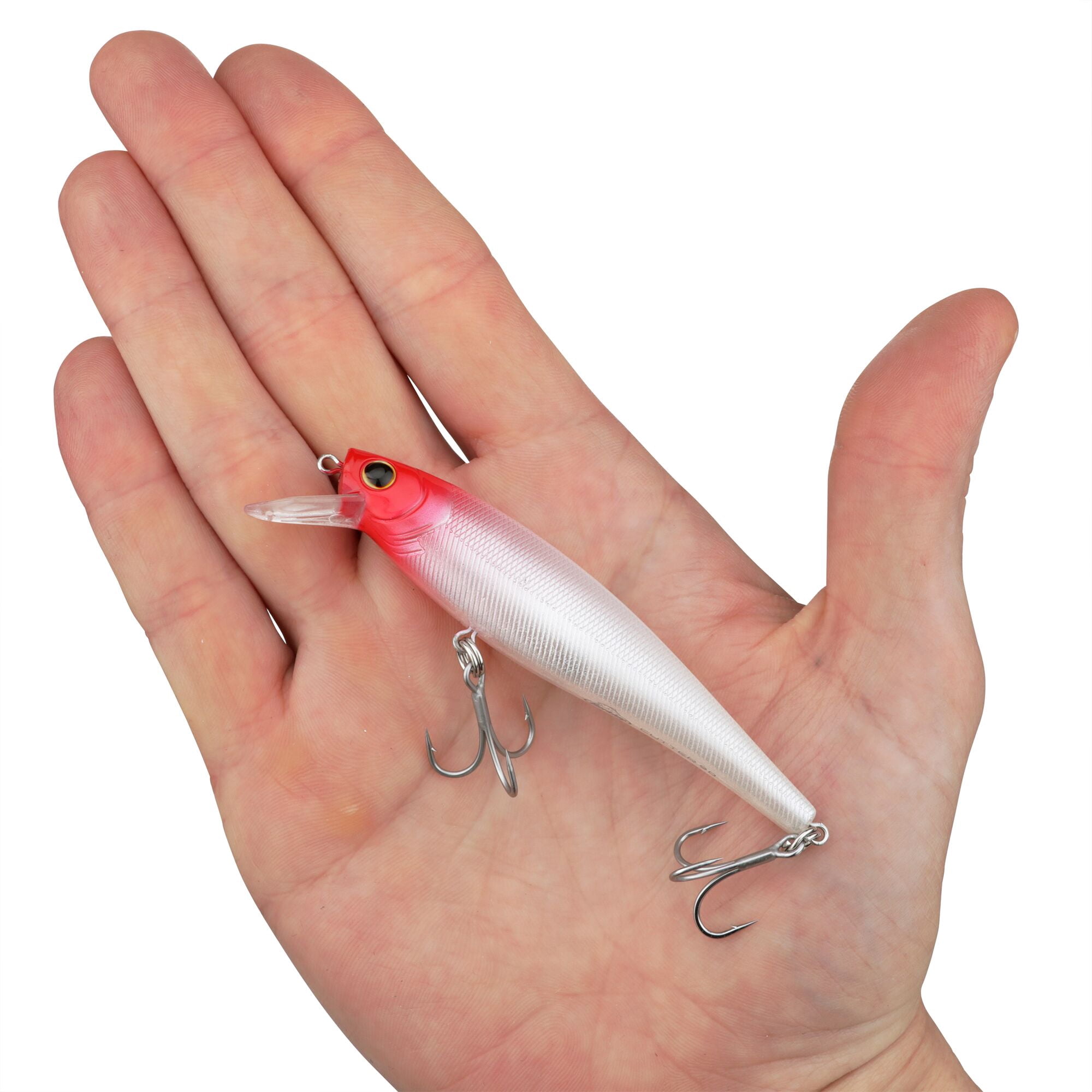 Berkley Cutter Saltwater, 3.5 in, Jerkbaits, Red Head (1 Count)