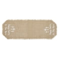 thumbnail image 4 of VHC Brands Celebrate Grace Jute Burlap Happy Easter Runner 8x24, Jute Dining Room Kitchen Table Runner, Jute Style, Spring Decor, 4 of 4