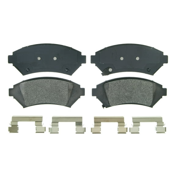 Wagner QuickStop ZX818 Semi-Metallic Disc Brake Pad Set Fits select: 2000-2005 CHEVROLET IMPALA, 2005 BUICK LESABRE