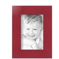 thumbnail image 2 of ArtToFrames 4" x 6" Red Picture Frame, 4x6 inch Red MDF Poster Frame (WOM-4119), 3 Pack, 2 of 8