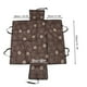 thumbnail image 4 of Ofertas Únicas 1 Pc Funda de Asiento de Coche Impermeable para Perro Gato Impresiones de Flores Marrón, 4 of 6