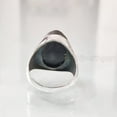 thumbnail image 6 of Rough Black Tourmaline Mens Ring, Natural Black Tourmaline, Silver Jewelry, 925 Silver Ring, Birthday Gift, Heavy Mens Ring, Arabic Design, Ottoman Style Ring, Christmas, Turkey Mens Signet Ring, 6 of 6