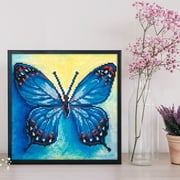 DIAMOND DOTZ® Butterfly Blues Special Edition Diamond Painting Kit