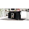 thumbnail image 5 of Farmhouse Style Kitchen Island with Brown Wood Grain / Enhance Culinary Experience, 5 of 5