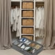 thumbnail image 2 of Caja para guardar zapatos debajo de la cama - Plegable, tapa transparente, plástico PP, para organizar zapatos/ropa/debajo de la cama, 2 of 4