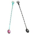 thumbnail image 4 of HAMPPLIES Coffee Stirrers Spoons Bar Swizzle Sticks 304 Stainless Steel 2Pcs, 4 of 8