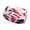 Red, White, Blue, variant on Yoyauz Women's American Flag Independence Day Star Elements Headband Vintage Knot Sweat Wicking Yoga Running Sports Headband is suitable for travel, party, festival