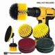 thumbnail image 1 of Power Drill Brush Attachment With 6 Inch Extender/4 Brushes/6pcs Pads, 1 of 5