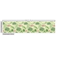 thumbnail image 2 of Ambesonne Floral Fabric by the Yard Upholstery, Various Leaves and Flowers, 5 Yards, Cream Multicolor, 2 of 4