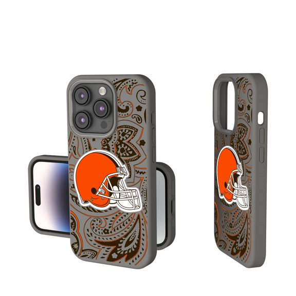Cleveland Browns Paisley iPhone Soft Touch Case