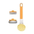thumbnail image 5 of Scrubbing Dish Brushes Non Scratch Pot Brush for Cleaning Countertops Wall Orange, 5 of 8