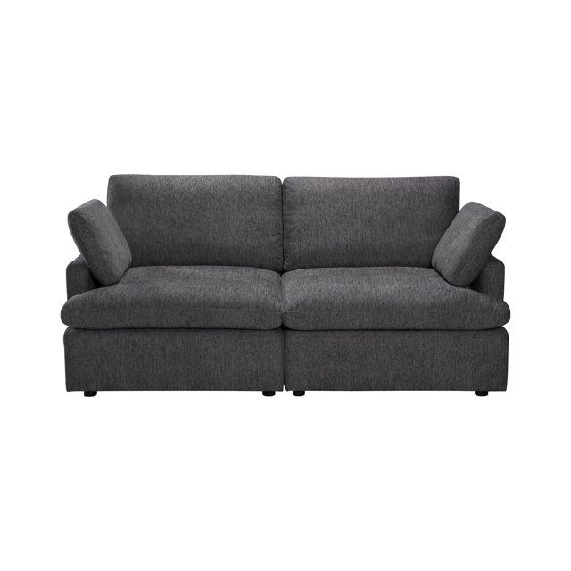 Urban Cali Long Beach Causeuse Modulaire (Gris Bleu)