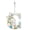 C, variant on DIY Diamond Art Painting Easter Bunny Egg Letters Acrylic Keychain,Creative Design Double-Sided Diamond Craft For a gift to Friend Family-V