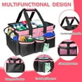 thumbnail image 3 of Godery Cleaning Caddy Bag Wearable, Supplies Organizer With Handle, Shoulder Straps & Detachable Divide, Tool Organizers Tote for Cleaners & Housekeepers, 3 of 8