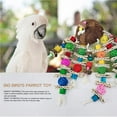 thumbnail image 3 of Parrot Chewing Toy Coconut Shell Corn Sepak Takraw Toy Foraging Shredder Toy Parrot Cage Shredder Toy Bird Loofah Toy for Cockatiel African Grey Parrot Pigeon, 3 of 9