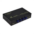 thumbnail image 1 of Conmutador USB de 4 Puertos para Compartir, Selector de Conmutador, Concentrador, Adaptador para PC, Escáner, Impresora, Accesorio., 1 of 5
