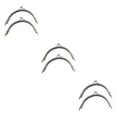 thumbnail image 3 of Guardoinrt 2pcs Go-to Accessory For DIY Crafts Metal Frame Kiss Clasp Lock Exquisite silver 15CM 3Set, 3 of 6