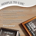 thumbnail image 3 of Silly Goose  Funny Farm Animal Themed Bathroom Wall Art Print Sets, Typography Country Bath Pictures Signs Wood (Brown), 3 of 8