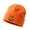 Orange B, variant on PureCasa Unisex Winter Hats Halloween Vintage Embroidered Pumpkin Knit Hat, Stretchy Warm Wear Cap for Women Men