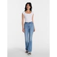 thumbnail image 2 of No Boundaries Stretch Denim Bootcut Jeans, 30" Inseam, Women's Sizes 00-20, 2 of 5