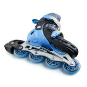 New Bounce Adjustable Inline Skates for Kids – Medium Size (2-5) – Roller Blades with Adjustable Size Feature – Comfortable and Safe Inline Skates for Boys and Girls