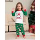 thumbnail image 5 of Conjunto de pijamas navideños familiares a juego con estampado de cuadros rojos para madre, hija, padre e hijo, ropa de dormir para Año Nuevo, 5 of 5