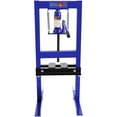 thumbnail image 6 of 6-Ton Hydraulic Shop Press with 2 Movable Stamping Plates,H-Frame Garage Floor Press with Adjustable Working Table,Blue, 6 of 7