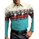 thumbnail image 1 of Camisa étnica de fiesta tribal festiva para hombre, moda para exteriores, camisa con botones, camisa para acampar, blusas suaves y cómodas, tallas grandes 2024, 1 of 6