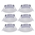 thumbnail image 1 of Facon 3 Inch LED RV Puck Light, DLFST3-008, Full Aluminum Recessed LED Ceiling Light, 12V Interior Light for RV Motor-Homes Camper Caravan Trailer Boat (Pack of 6), 1 of 4