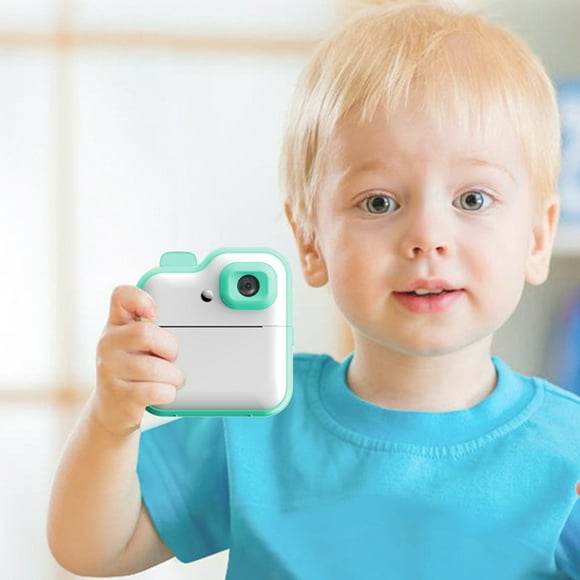 Sales Today Clearance! JASKFLY Kids Instant Print Camera 2.4 Inch IPS Screen 24 Megapixels Wireless App Printing Ink Less Thermal Printing Rechargeable Compact Design
