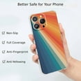 thumbnail image 2 of Retro 70s Sunrays Case for iPhone 13 Pro,Aesthetic Art Design Pattern Soft Full TPU Bumper Cover, 2 of 5