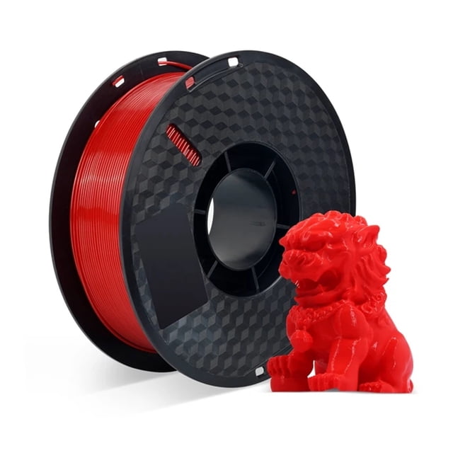 PETG Filament d'Imprimante 3D, 1,75mm 1KG Robustesse Matériau d'Impression 3D Standard 1rouleau/kg, Expérience d'Impression Plus Fluide