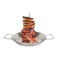 thumbnail image 1 of Parrilla De Pincho Vertical Desmontable, Parrilla De Barbacoa Multifuncional De Acero Inoxidable Con Base De Tazón Para Reuniones Familiares, Barbacoas Al Aire Libre Y Más, 1 of 7