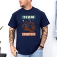 thumbnail image 3 of Crawford Last Name Retro Family Name Crawford Boxing T-Shirt, Multicolors, Size S-5XL, 3 of 5