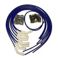 thumbnail image 1 of Taylor Cable 85653 ThunderVolt 8.2 White Ceramic Boot Universal Wire Set 135? Blue, 1 of 3
