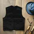 thumbnail image 4 of Raindrops Mens Outdoor Utility Vest Multipocket Design Breathable Polyester Cotton, 4 of 7