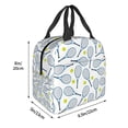 thumbnail image 3 of Easygdp Tennis Rackets And Balls Bolsa Térmica Premium - Tela Oxford Impermeable, Gran Capacidad, Bolsillo Frontal, Unisex para Trabajo, Escuela, Actividades al Aire Libre y Picnics, 3 of 8