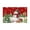 Color 8, variant on JOOCAR Snowman Christmas Scene Linen Table Mats Set of 4 for Home Kitchen Table Decor 12x18 inch
