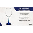 thumbnail image 3 of DISCOUNT PROMOS 10 Ounce Durable Glass Wine Glass (10 Count), 3 of 5