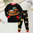 thumbnail image 2 of KPOPLK Baby Boy Sweatsuits Sportswear Toddler Kids Solid Color Outfit Sweatshirt Tops & Pants Clothes Size 6-7 Years,Red, 2 of 5