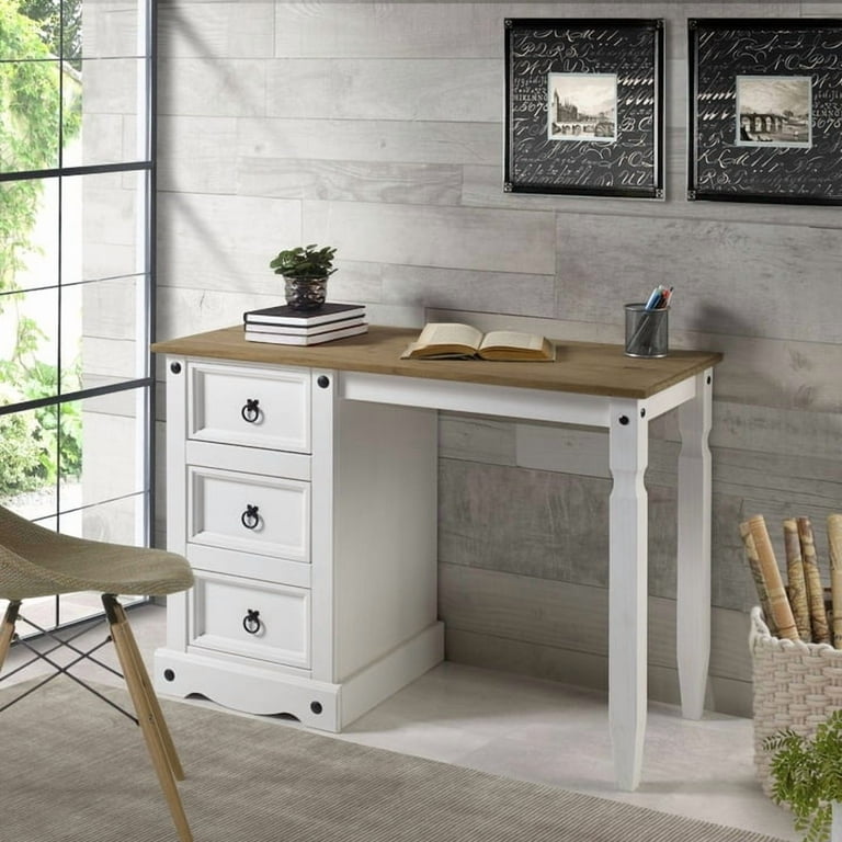 Bridge Brazil Wood Dressing Table Vanity Makeup Corona Collection | Furniture Dash Antique brown color stain. Bridge Brazil Wood Dressing Table Vanity Makeup Corona Collection | Furniture Dash Antique brown color stain.