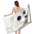 thumbnail image 4 of Beanie Boos Toalla de playa de secado rápido con diseño temático, regalo para mujeres y niñas, ideal para cumpleaños, fans, amantes de la música, uso en la playa o al aire libre,78*180cm, 4 of 6