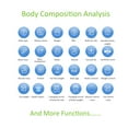 thumbnail image 2 of Amdohai Multi-Functional Intelligent Body Fat Scale BT4.0 Electronic Digital Body Weight Scale with Smartphone App Body Composition Analyzer, 2 of 8