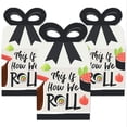 thumbnail image 2 of Big Dot of Happiness Lets Roll - Sushi - Cajas de regalo cuadradas - Cajas de lazo de fiesta japonesas - Juego de 12, 2 of 5