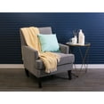 thumbnail image 5 of Marigold Handloom Chevron Throw, 5 of 8