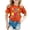 Orange, variant on Toddler Girls Back to the 80s T Shirt Short Sleeve Crewneck Neon Retro Theme Party Graphic Top Rubiks Cube Sneakers Tee