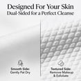 thumbnail image 2 of ForPro Premium Pure & Simple XL Facial Towels, Disposable Makeup Remover Dry Wipes, Ultra Soft Lint-Free Biodegradable Face Towels, 100% Vegan & Cruelty-Free, 50-Count, 2 of 8