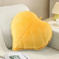 thumbnail image 3 of Huanglei Coussin de Dossier Mignon en Forme de Feuille pour Chambre, Canapé, Salon, 3 of 4